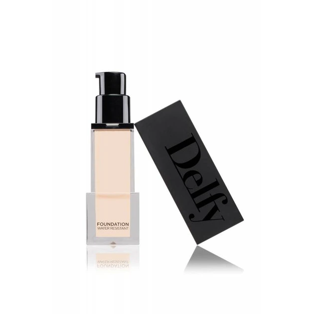Водостійка тональна база під макіяж Delfy Professional Foundation Water Resistant Ivory 10 35 ml (5060465714794) - Фото 1 Водостійка тональна база під макіяж Delfy Professional Foundation Water Resistant Ivory 10 35 ml (5060465714794) - зображення 1
