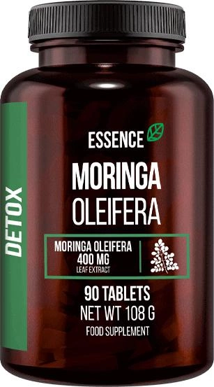 Ekstrakt z liści moringi olejodajnej Essence Moringa Oleifera 400mg 90 tabletek (5902811812795) - obraz 1