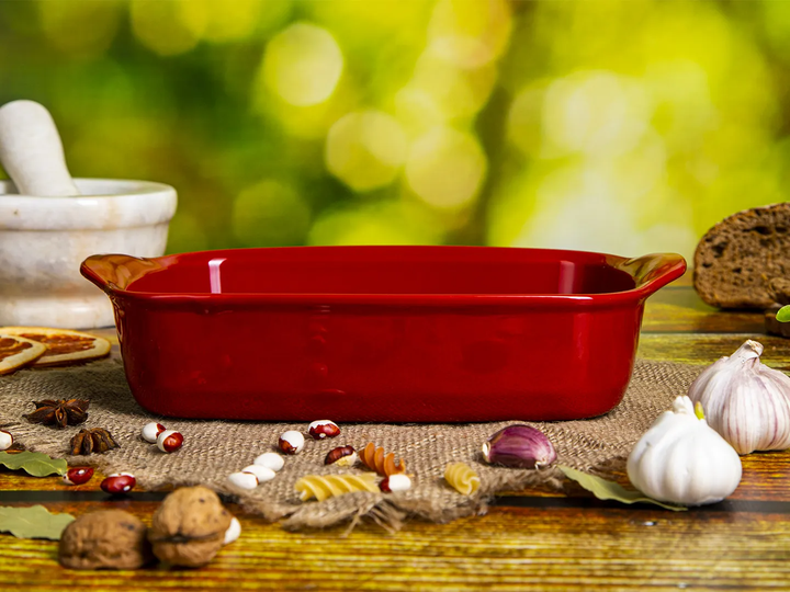 Форма для запекания прямоугольная Emile Henry Ovenware 30х19 см красная (349650) - изображение 7