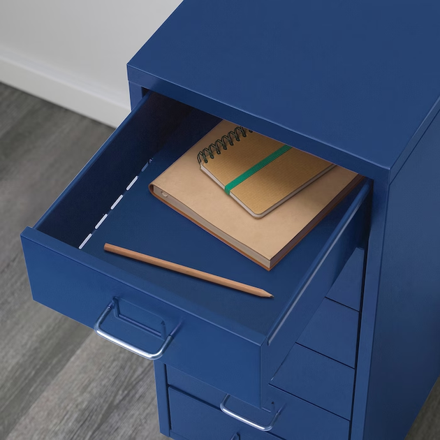 Комод HELMER IKEA 305.627.15 синій 28х69 - изображение 4