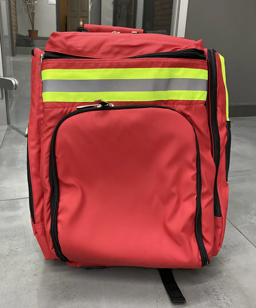 Сумка-рюкзак для военного медика 45 л Красный - изображение 1