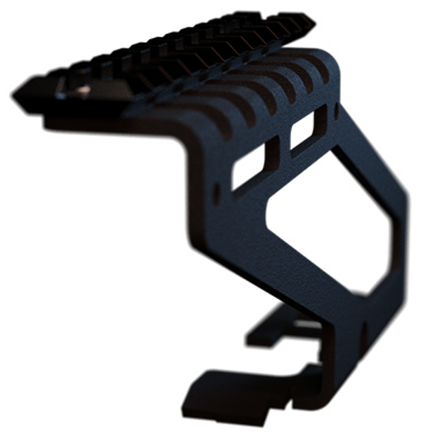 Боковой кронштейн для АК с одной планкой Пикатини СКОПА РП-1 Черный - изображение 1