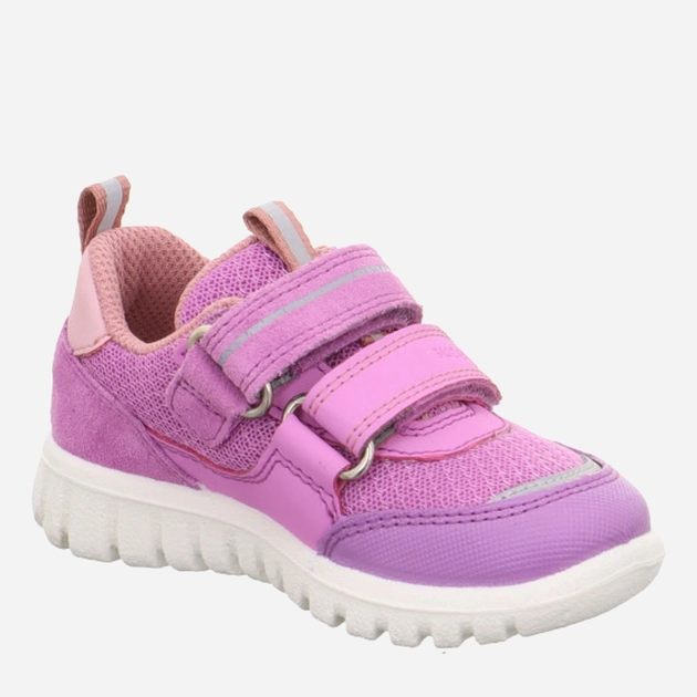 Buty sportowe dziecięce dla dziewczynki na rzepy Superfit Sport7 Mini 1-006203-8500 31 Różowe (9010159178988) - obraz 3