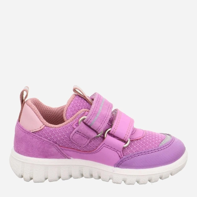 Дитячі шкіряні кросівки для дівчинки Superfit Sport7 Mini 1-006203-8500 33 Рожеві (9010159179008) - зображення 1