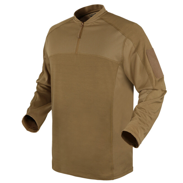 Боевая антимикробная рубашка Condor Trident Battle Top Long Sleeve 101206 X-Large, Тан (Tan) - изображение 1