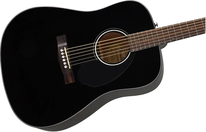 Акустическая гитара FENDER CD-60S BLACK WN - изображение 3