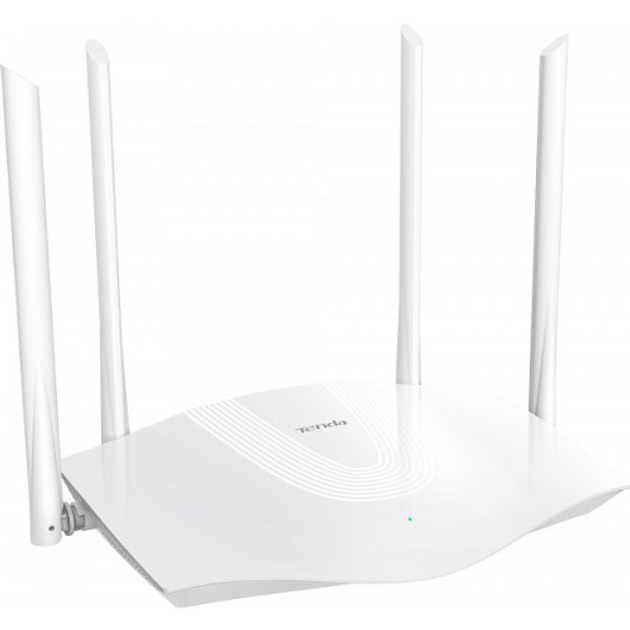 Маршрутизатор Tenda RX3 AX1800 WiF6 1xGE/WAN 3xGE/LAN 4x6dBi 1201Мбит/с ...
