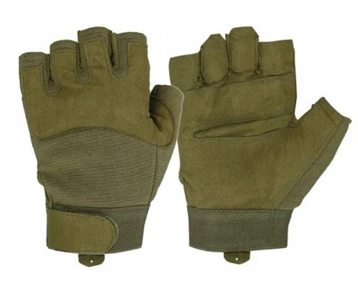 Тактичні рукавички без пальців Mil-Tec Army Fingerless Gloves 12538501 розмір М - зображення 1
