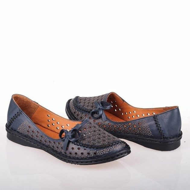 Женские мокасины синие Anna Lucci 1461-05 36 от продавца: Top Comfort ...
