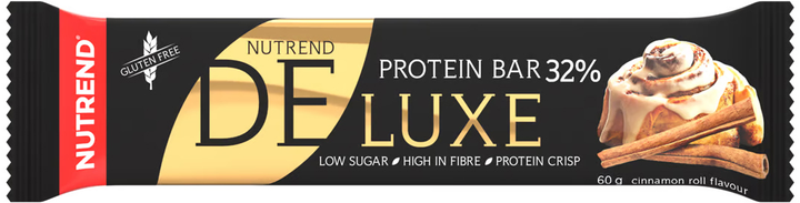 Baton proteinowy Nutrend Deluxe Bar 60 g Cinnamon Roll (8594073177407) - obraz 1