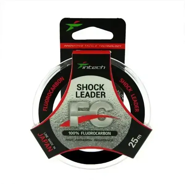 Флюорокарбон Intech FC Shock Leader 25м (0.418mm (9.0kg / 20lb)),FS0630160 - Фото 1 Флюорокарбон Intech FC Shock Leader 25м (0.418mm (9.0kg / 20lb)),FS0630160 - изображение 1