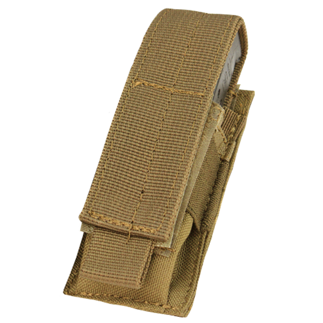 Подсумок для пистолетного магазина молле Condor Single Pistol Mag Pouch MA32 Чорний - изображение 2