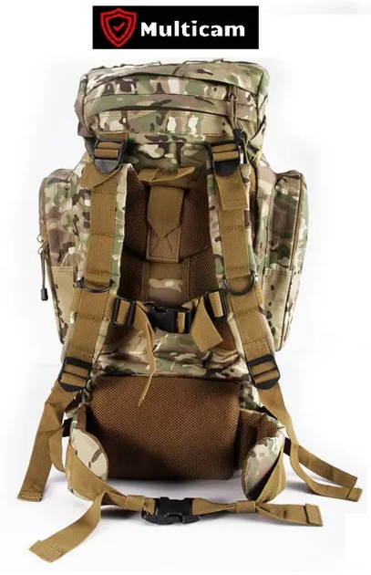 Тактический рюкзак Multicam Smart GRU-09 65 л для ВСУ Мультикам (Smart GRU-09) - изображение 2