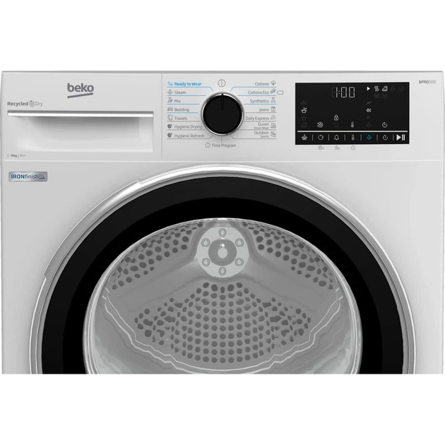 Beko Сушильна машина тепловий насос, 9кг B5T69233 - изображение 4