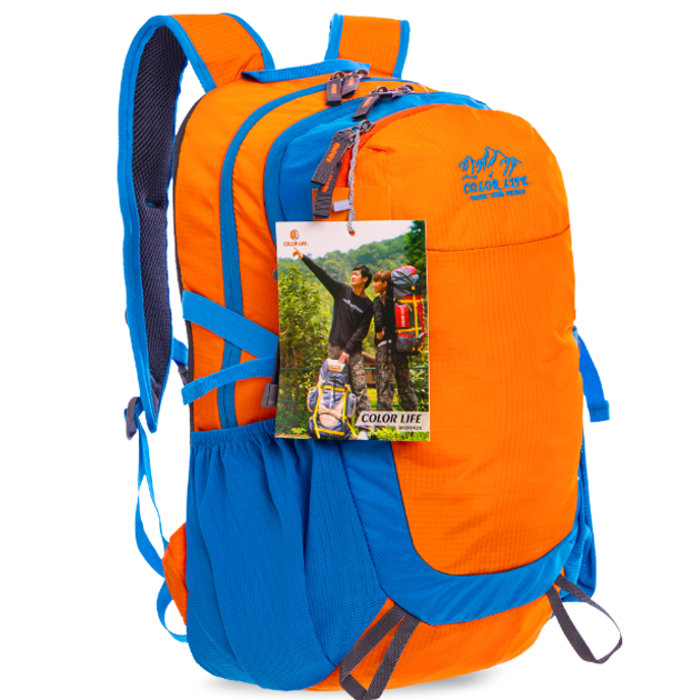 Рюкзак TY-5293 COLOR LIFE 25л р.44,5х27х17,5см спортивный с жесткой ...