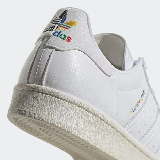 Sneakersy damskie z eko skóry do kostki adidas Originals Superstar WMNS GZ7537 36.5 (4UK) 22.5 cm Białe (4064047180473) - obraz 6