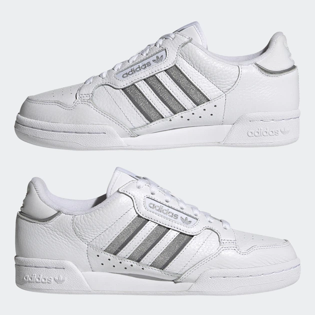 Sneakersy damskie do kostki adidas Originals Continental 80 Stripes Low Top S42626 41.5 (7.5UK) 26 cm Białe (4064036136986) - obraz 8