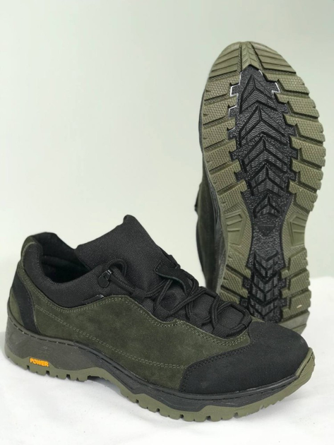 Тактичні демісезонні кросівки олива 45 - изображение 1