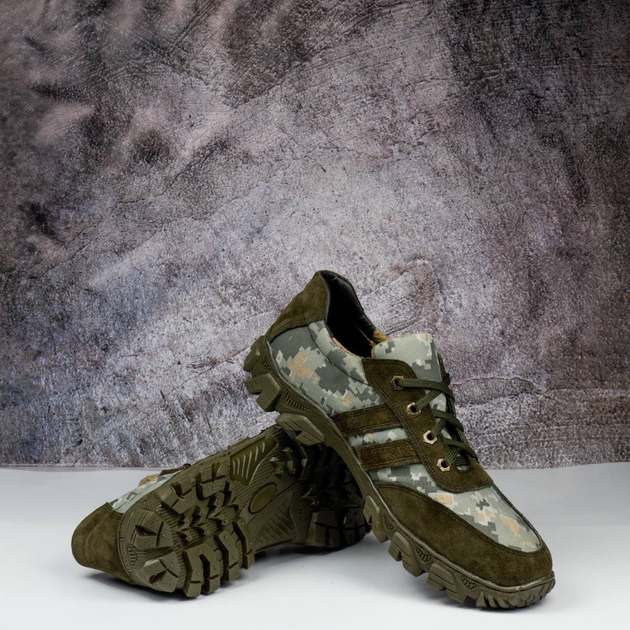 Тактичні кросівки колір :олива /піксель 38 - изображение 1