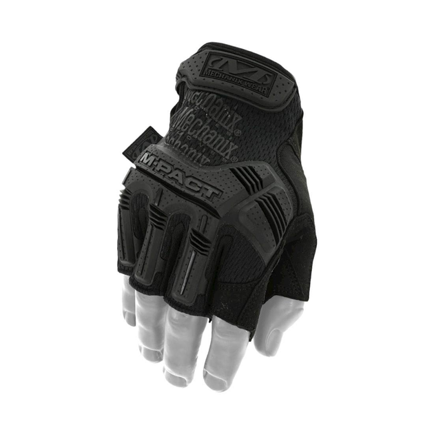 Військові штурмові рукавички без пальців Mechanix M-Pact Fingerless Чорний XL (Kali) - зображення 2