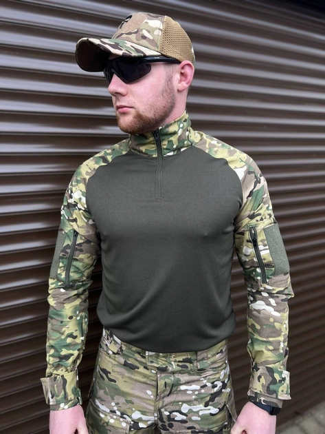 Тактическая рубашка-кофта ВСУ НГУ Мультикам 54 р - изображение 1