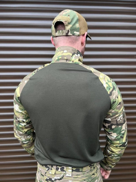Тактическая рубашка-кофта ВСУ НГУ Мультикам 48 р - изображение 2