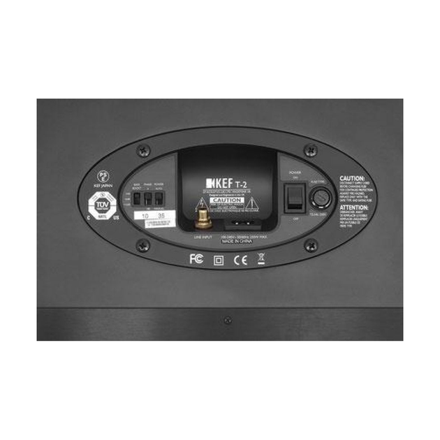 Активный сабвуфер KEF T2 Black - изображение 2