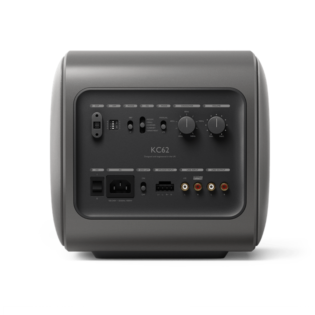 Активный сабвуфер KEF KC62 Titanium Grey - изображение 5