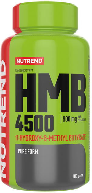 Booster testosteronu Nutrend HMB 4500 100 kapsułek (8594073174888) - obraz 1