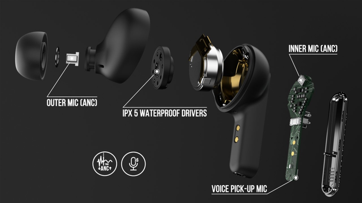 イヤホン JBL LIVE PRO 2 TWS JBL Live Pro 2 TWS | ハイブリッドノイズキャンセリング完全