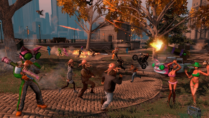 Игра Microsoft Xbox 360 Saints Row: The Third Русские Субтитры Б/У - Фото 7 Игра Microsoft Xbox 360 Saints Row: The Third Русские Субтитры Б/У - изображение 7