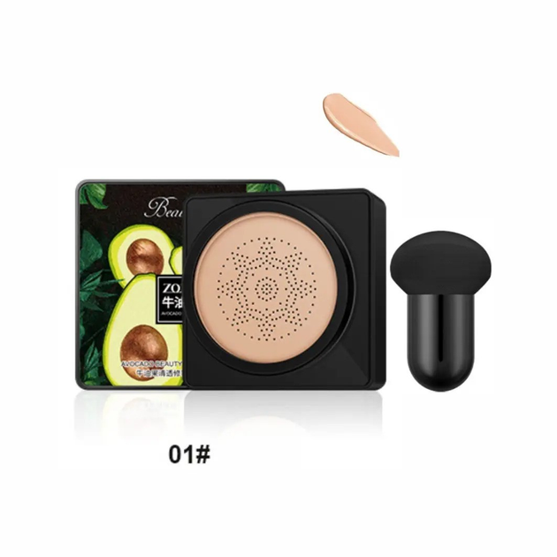 Кушон на основе экстракта авокадо Zozu Avocado Beauty Cream Cushion ...