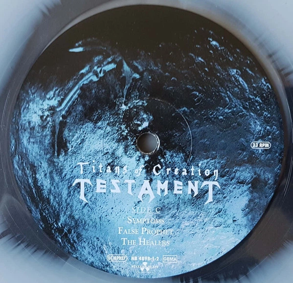 Виниловая пластинка Testament – Titans Of Creation 2 LP Set 2020 (27361 48981, Ltd) Nuclear Blast/EU Mint (art.238068) - изображение 6