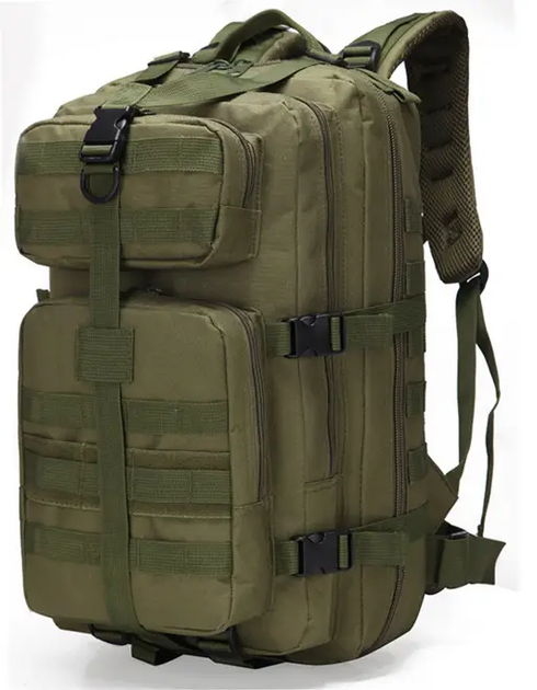 Рюкзак тактический военный штурмовой ForTactic A10 35л оливковый - изображение 1