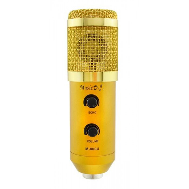 Микрофон студийный UKC DM 800U Настольный для студийной звукозаписи с ...