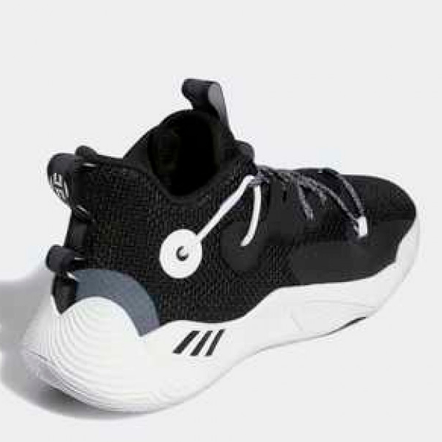 Buty do koszykówki męskie wysokie adidas GY8630 46 29.5 cm Czarne (4065418788847) - obraz 3