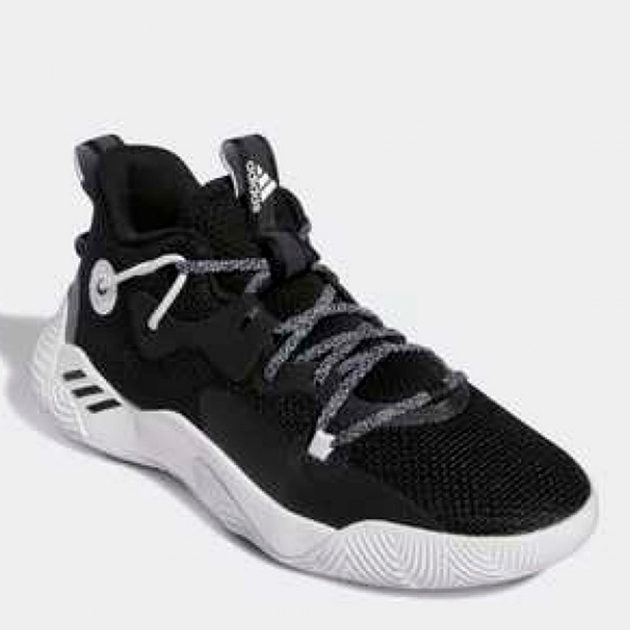 Buty do koszykówki męskie wysokie adidas GY8630 42.5 27 cm Czarne (4065418788793) - obraz 2