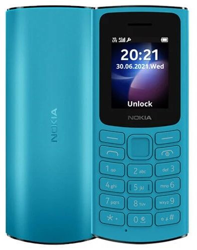 Мобільний телефон Nokia 105 Dual SIM (TA-1557) Cyan (6890062) - Фото 1 Мобільний телефон Nokia 105 Dual SIM (TA-1557) Cyan (6890062) - изображение 1