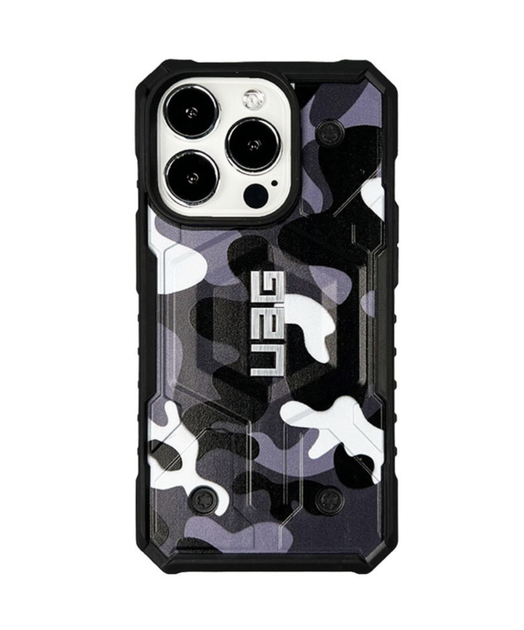 Чохол UAG Pathfinder Samouflage with MagSafe для iPhone 16 Pro Max White/Black - Фото 1 Чохол UAG Pathfinder Samouflage with MagSafe для iPhone 16 Pro Max White/Black - зображення 1
