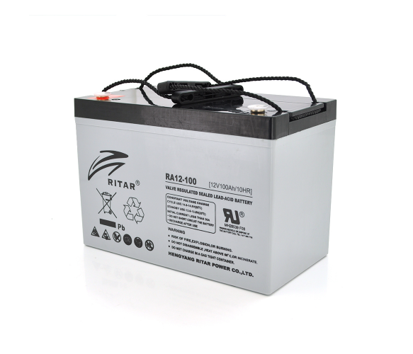 Аккумуляторная батарея AGM RITAR RA12-100S 12V 100.0Ah - Фото 1 Аккумуляторная батарея AGM RITAR RA12-100S 12V 100.0Ah - изображение 1