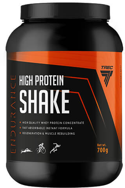 Bialko Trec Nutrition High Protein Shake 700 g Jar Vanilla (5902114041618) - obraz 1