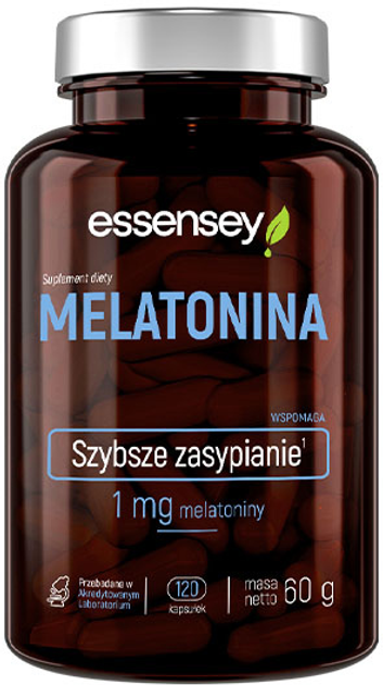 Мелатонін Essensey Melatonina 120 капсул (5902114043551) - зображення 1