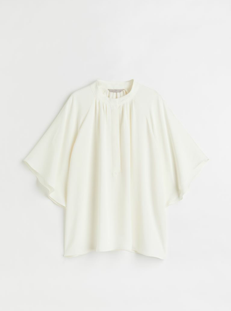 Жіноча блуза H&M (73741) XS Біла - зображення 4