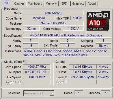 HOT 5800u Cpu Z Cpu Z Fm2 A10 6800k AMD A10-6800K CPU