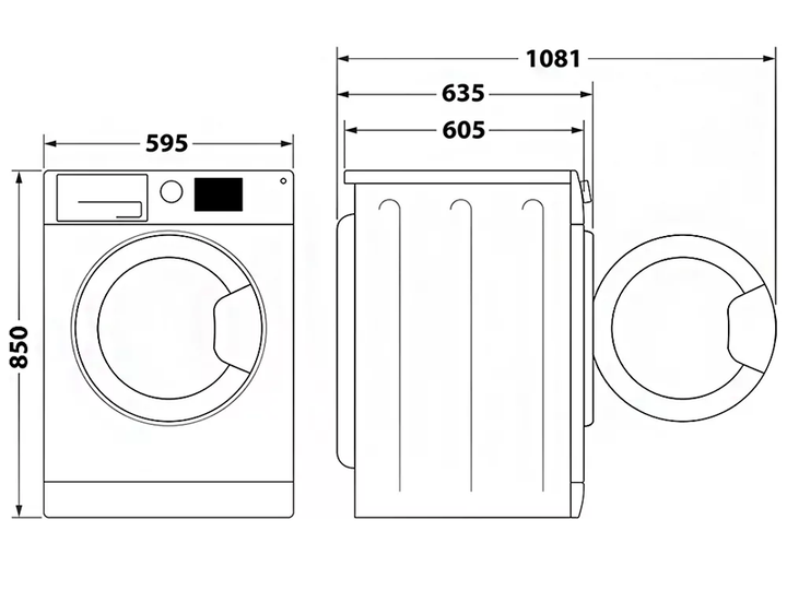 Стиральная машина Whirlpool - FFWDB 1176258 BCV UA - изображение 2