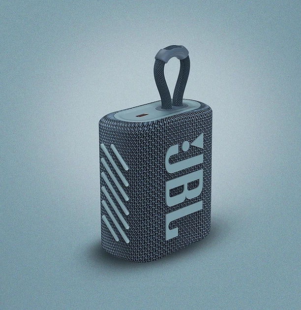 Głośnik przenośny JBL Go 3 Blue (JBLGO3BLU) - obraz 6