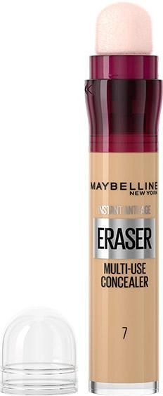 Акція на Консилер Maybelline New York Instant Eraser Multi-Use Concealer 07 Світло-бежевий 6 мл від Rozetka