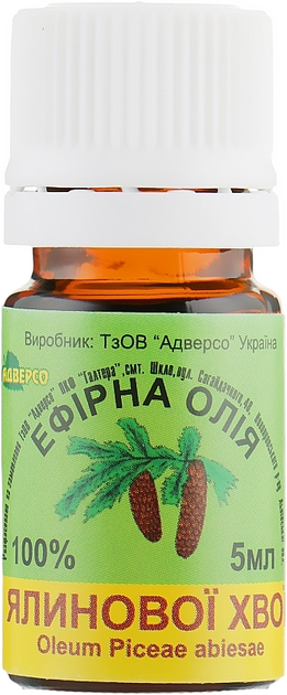 Эфирное масло "Еловой Хвои" - Адверсо 5ml (5ml, 10ml) (932266-1186096-2) 