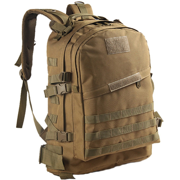 Армейский вместительный рюкзак 45x27x15 см коричневый 50420 - изображение 1