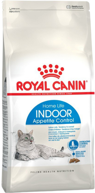 Sucha karma dla kotów Royal Canin Home Life Indoor Appetite Control 0,4 kg (AMABEZKAR0613) - obraz 1